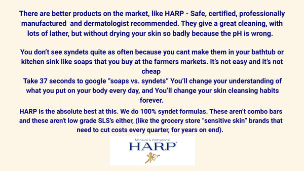 Gentle pH-Balanced Body Wash Bar for Sensitive & Dry Skin. Fragrance-Free